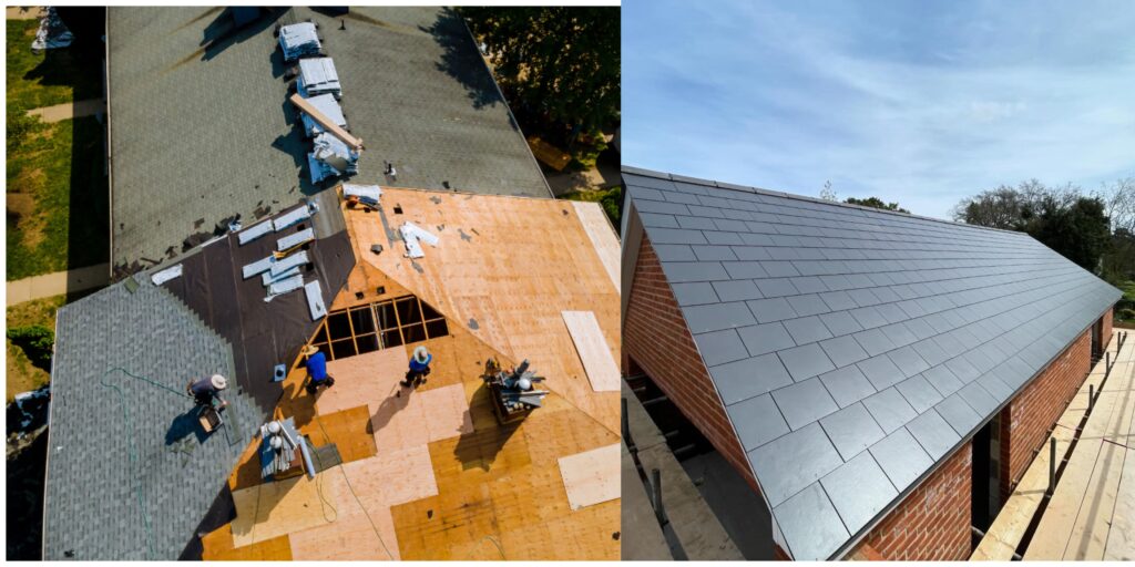 new roof installation in Henley